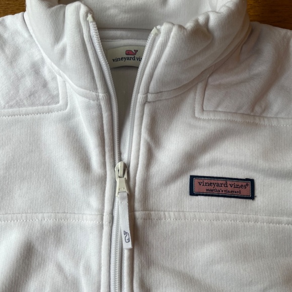 Vineyard Vines White ZipUp - Picture 3 of 8